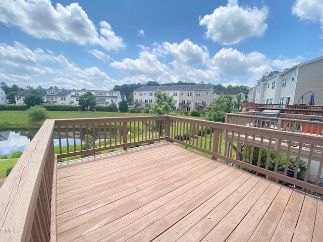 732 Suffield Way, Cary, NC 27519 - deck with a residential view