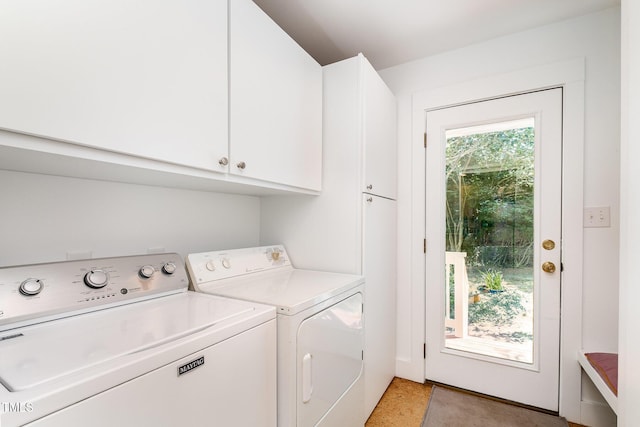 108 High St, Carrboro, NC 27510 - washroom featuring cabinet space and washer and clothes dryer