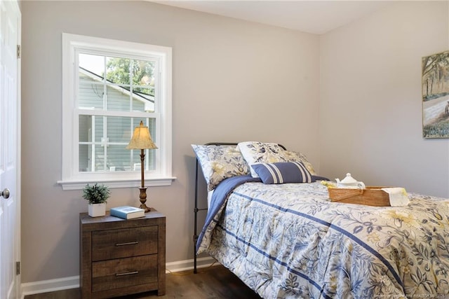 108 Pine St, Dunn, NC 28334 - bedroom featuring wood finished floors and baseboards