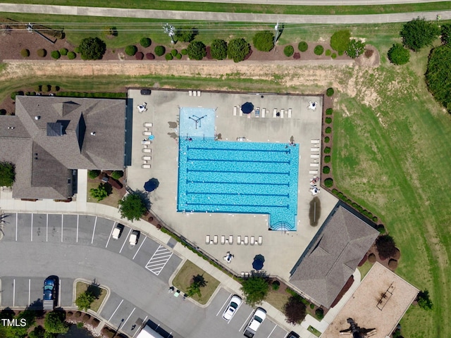 427 Cedar Pond Ct, Knightdale, NC 27545 - bird's eye view