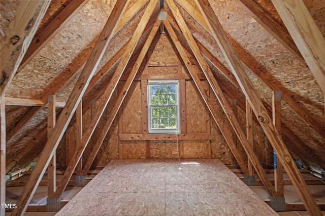 103 Burham Ct, Apex, NC 27502 - view of unfinished attic