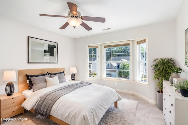1148 Dexter Ridge Dr, Holly Springs, NC 27540 - carpeted bedroom with baseboards and ceiling fan