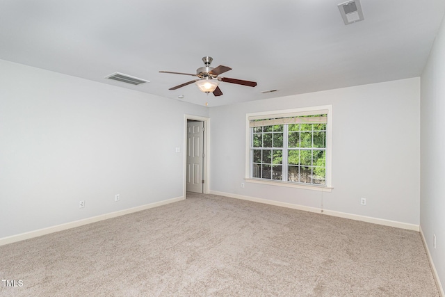 1148 Dexter Ridge Dr, Holly Springs, NC 27540 - unfurnished room with a ceiling fan and carpet flooring