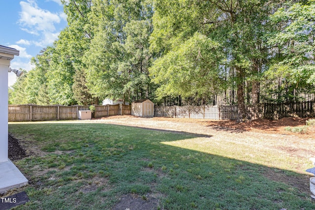 1148 Dexter Ridge Dr, Holly Springs, NC 27540 - fenced backyard with a storage shed
