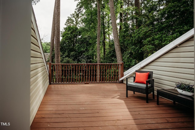 1702 Chamberlain Dr NW, Wilson, NC 27896 - view of wooden terrace