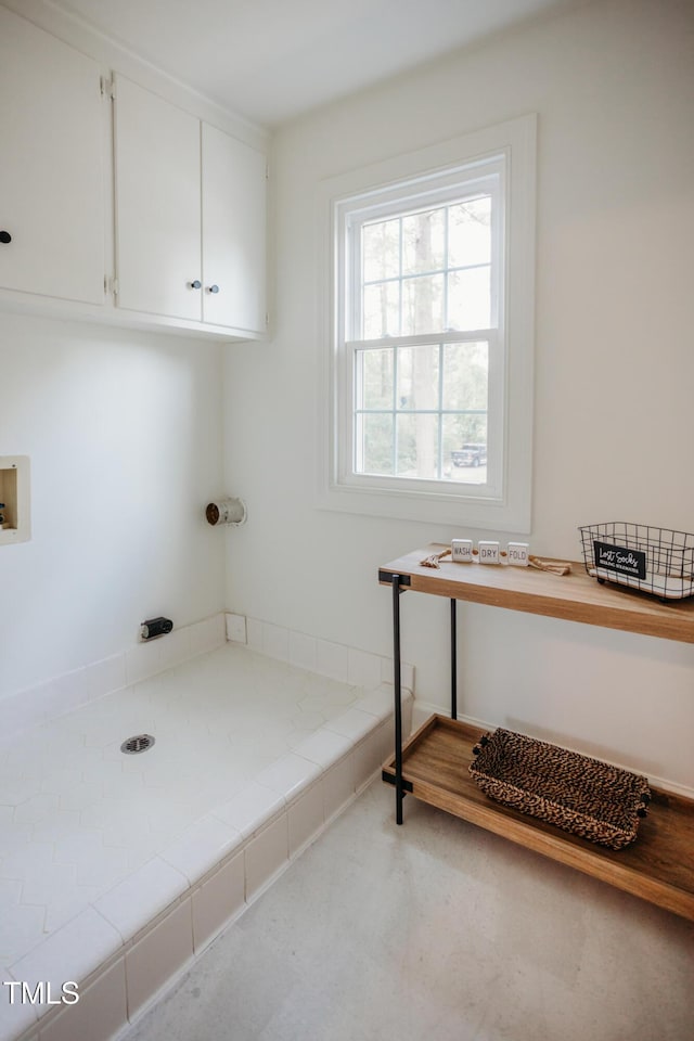 1702 Chamberlain Dr NW, Wilson, NC 27896 - laundry area with cabinet space and washer hookup