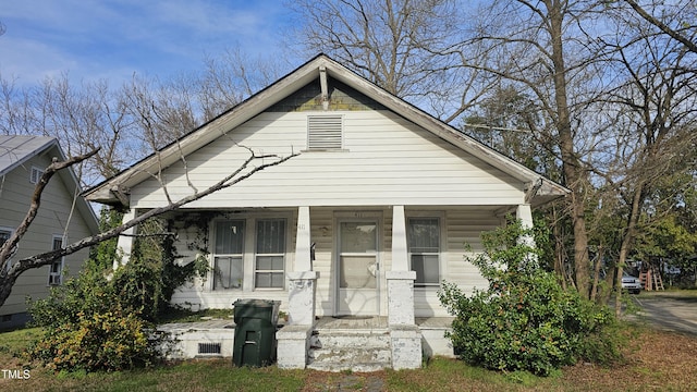 411 Fairview Ave SW, Wilson, NC 27893 - view of front of home featuring covered porch