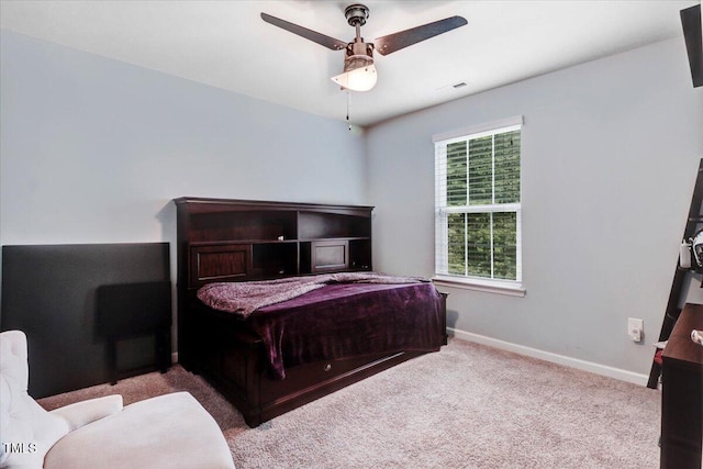 728 Opposition Way, Wake Forest, NC 27587 - bedroom featuring carpet floors and a ceiling fan