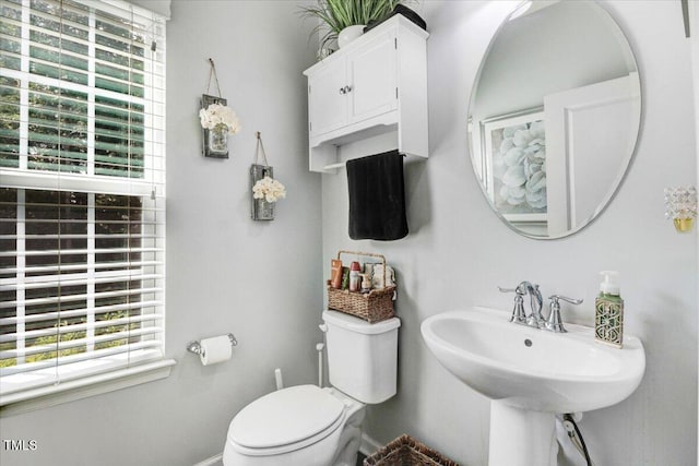 728 Opposition Way, Wake Forest, NC 27587 - bathroom featuring toilet and a sink