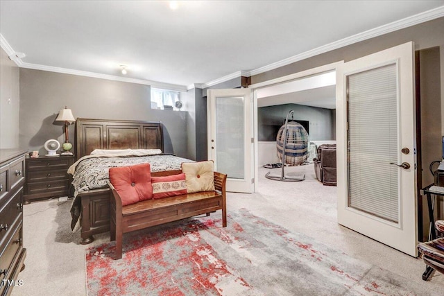 728 Opposition Way, Wake Forest, NC 27587 - bedroom with light colored carpet and crown molding