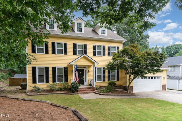 1001 Kingsway Dr, Apex, NC 27502 - view of front of house featuring concrete driveway and a garage