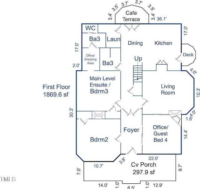 210 E Trinity Ave, Durham, NC 27701 - view of room layout