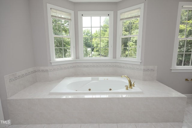 4217 Grahamstone Rd, Raleigh, NC 27610 - bathroom with a tub with jets