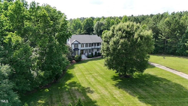 4217 Grahamstone Rd, Raleigh, NC 27610 - view of subject property featuring a heavily wooded area