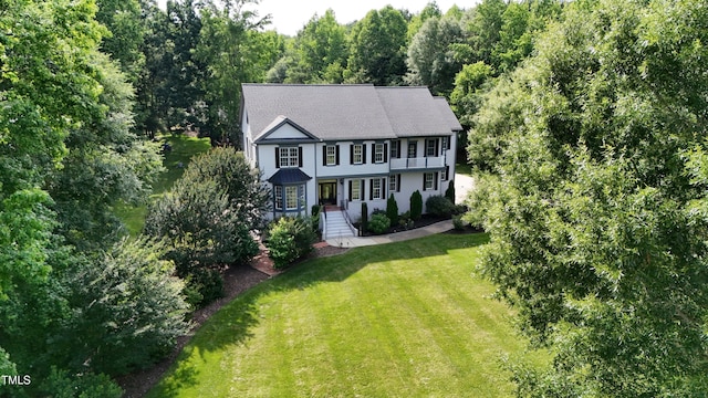 4217 Grahamstone Rd, Raleigh, NC 27610 - view of front of property featuring a front yard