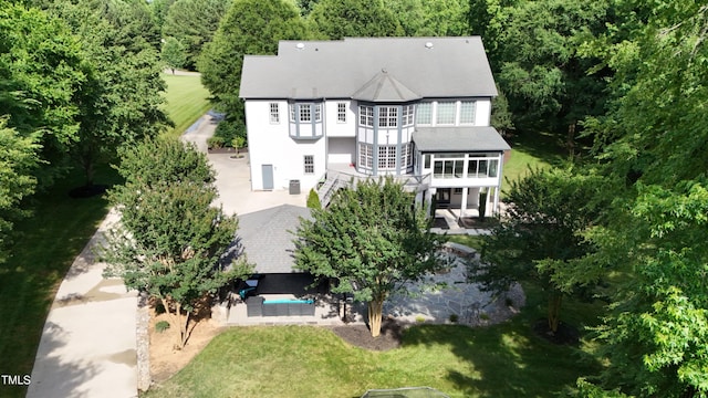 4217 Grahamstone Rd, Raleigh, NC 27610 - view of subject property with a pool area