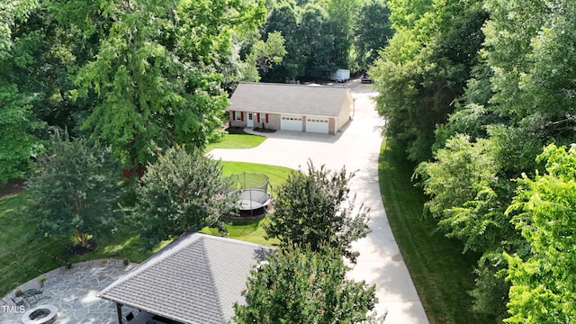 4217 Grahamstone Rd, Raleigh, NC 27610 - aerial view of property and surrounding area
