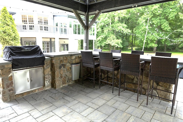 4217 Grahamstone Rd, Raleigh, NC 27610 - view of patio with area for grilling