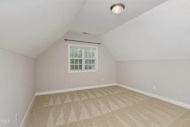 1304 Trailing Rose Ct, Wake Forest, NC 27587 - additional living space featuring carpet flooring and lofted ceiling
