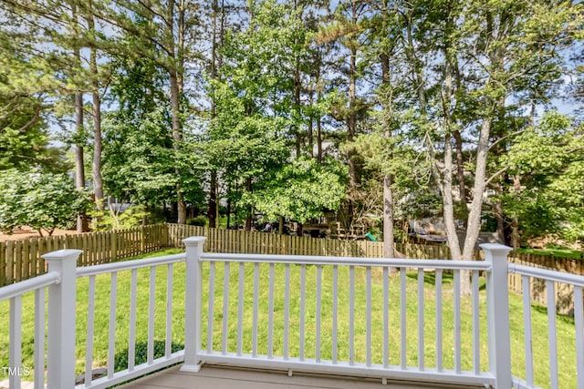 1304 Trailing Rose Ct, Wake Forest, NC 27587 - view of fenced backyard