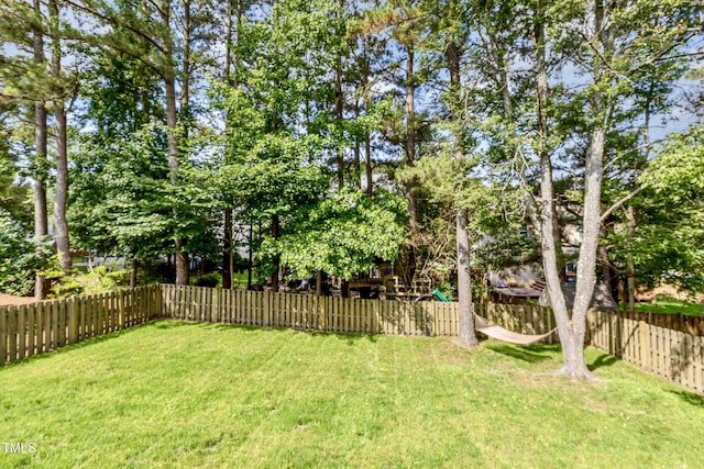 1304 Trailing Rose Ct, Wake Forest, NC 27587 - view of fenced backyard