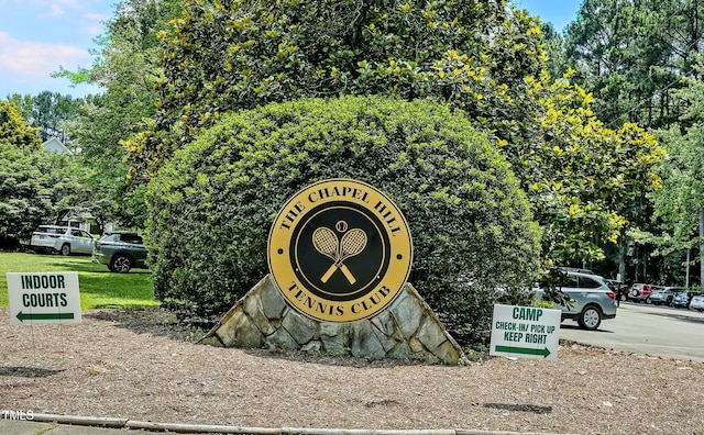 311 Westbrook Dr, Carrboro, NC 27510 - community sign featuring view of wooded area