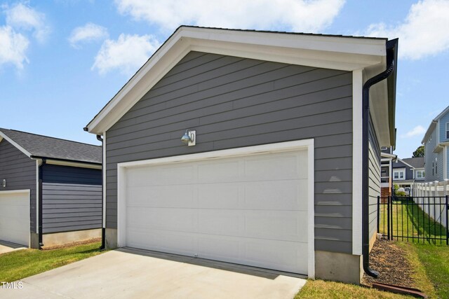 513 Basin Hill Dr, Wake Forest, NC 27587 - view of detached garage