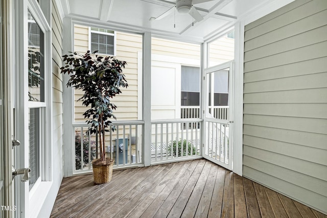 1217 Chalk Maple Dr, Cary, NC 27519 - view of unfurnished sunroom