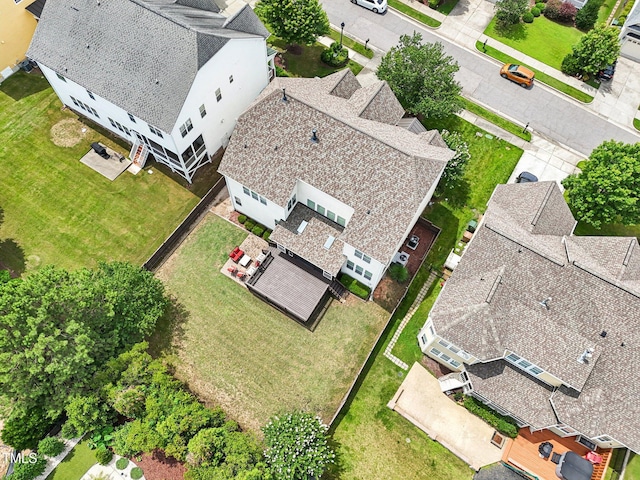 214 Ashdown Forest Ln, Cary, NC 27519 - aerial view of residential area