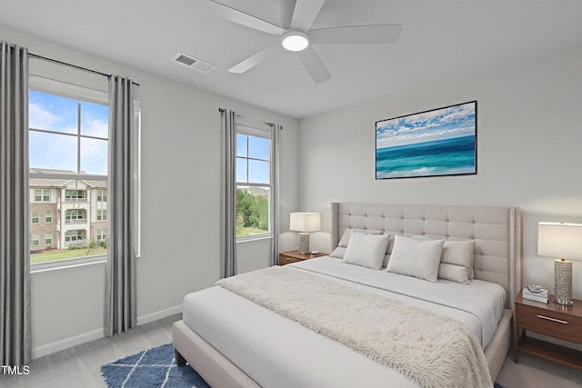 2539 Kasota Ln, Raleigh, NC 27610 - bedroom featuring baseboards and a ceiling fan