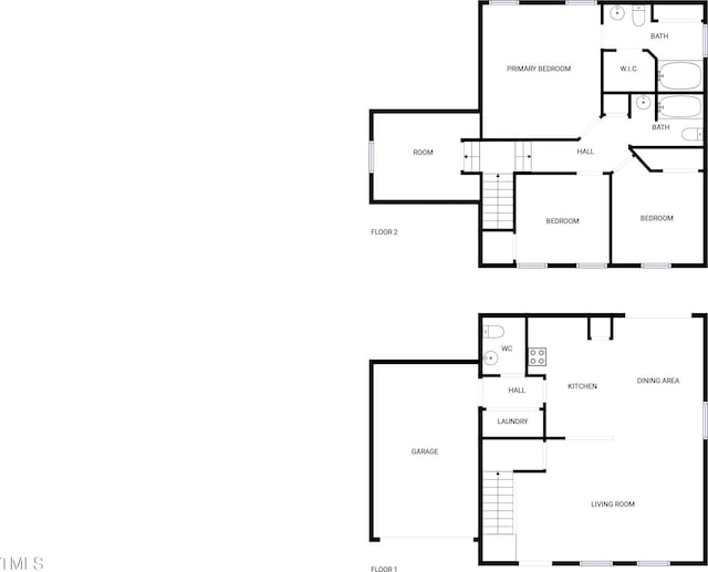 308 Quartz Dr, Durham, NC 27703 - view of property floor plan
