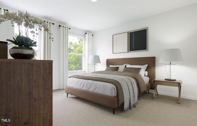 1216 Hardin Hill Ln, Knightdale, NC 27545 - bedroom featuring light carpet