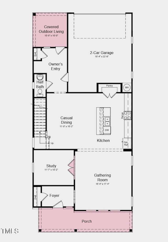 1216 Hardin Hill Ln, Knightdale, NC 27545 - view of room layout