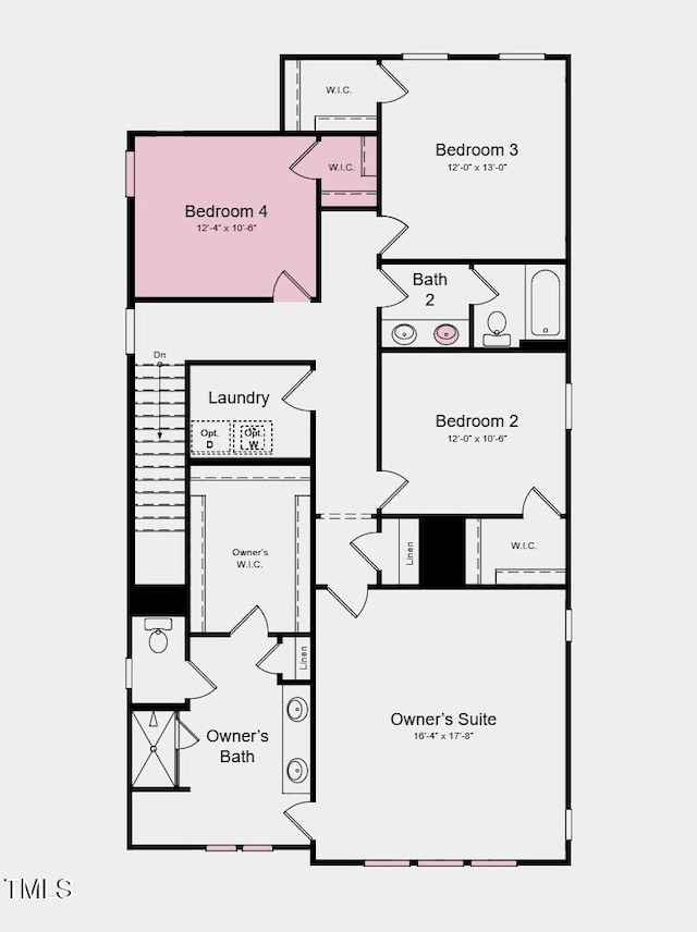 1216 Hardin Hill Ln, Knightdale, NC 27545 - view of property floor plan
