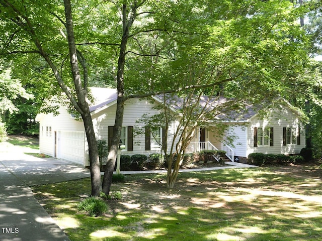 637 Shadywood Ln, Raleigh, NC 27603 - view of front of property featuring driveway and an attached garage