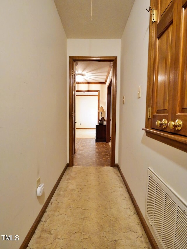 637 Shadywood Ln, Raleigh, NC 27603 - hallway with baseboards
