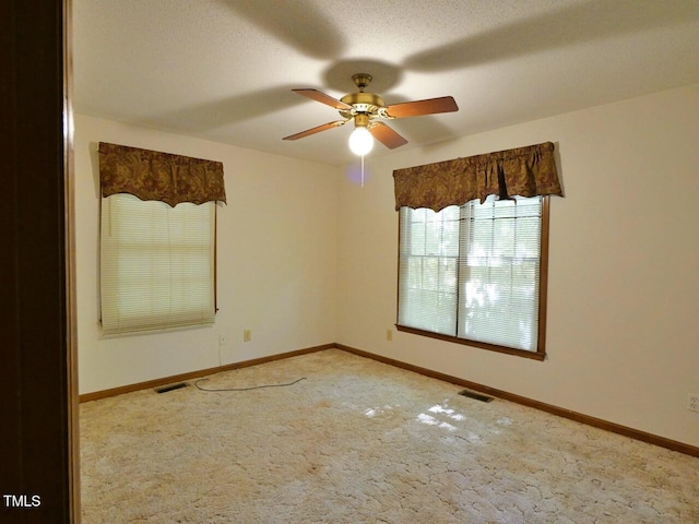 637 Shadywood Ln, Raleigh, NC 27603 - spare room featuring a ceiling fan and carpet floors
