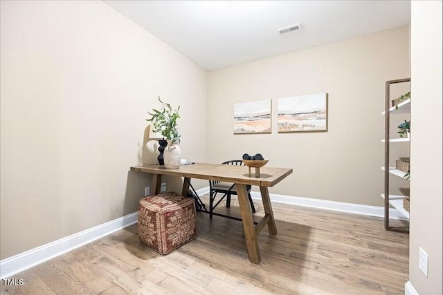 549 Forestville Rd, Wake Forest, NC 27587 - office with wood finished floors and baseboards