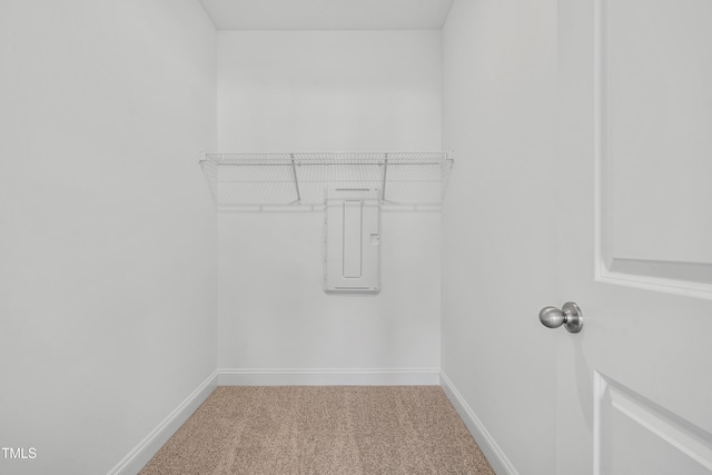 549 Forestville Rd, Wake Forest, NC 27587 - spacious closet featuring electric panel and carpet