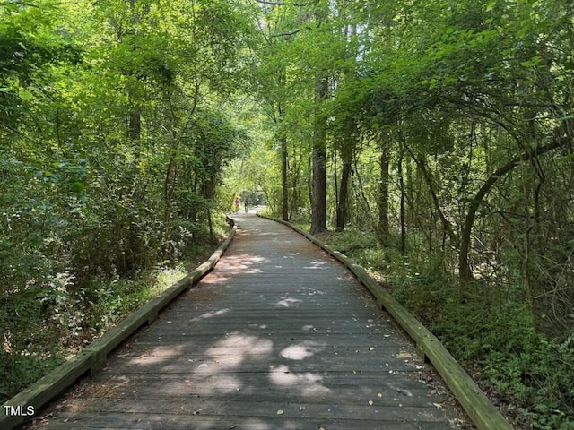 1325 Mackinaw Dr, Wake Forest, NC 27587 - view of property's community featuring a wooded view