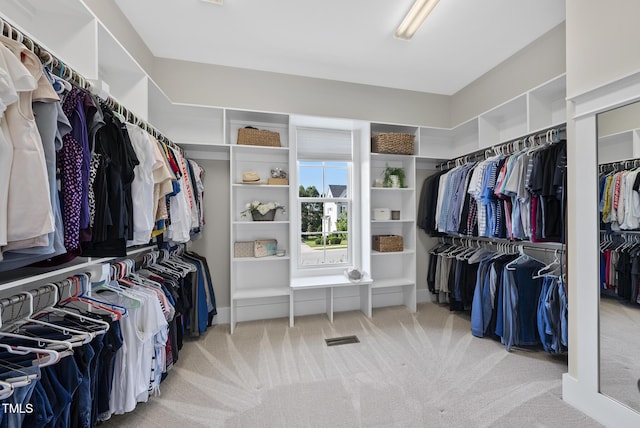 1325 Mackinaw Dr, Wake Forest, NC 27587 - spacious closet featuring carpet floors