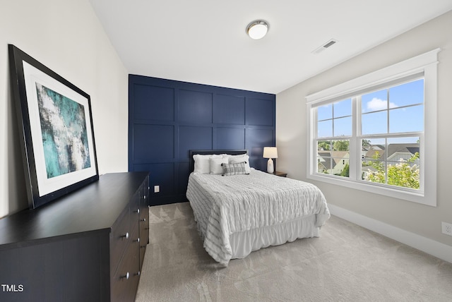 1325 Mackinaw Dr, Wake Forest, NC 27587 - bedroom with carpet and a decorative wall