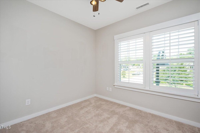 513 Brooks St, Wake Forest, NC 27587 - carpeted empty room featuring baseboards and ceiling fan