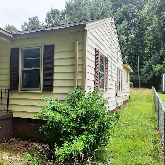 4112 Forrest Ave, Efland, NC 27243 - view of property exterior featuring crawl space