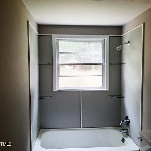 4112 Forrest Ave, Efland, NC 27243 - full bathroom featuring shower / washtub combination and toilet