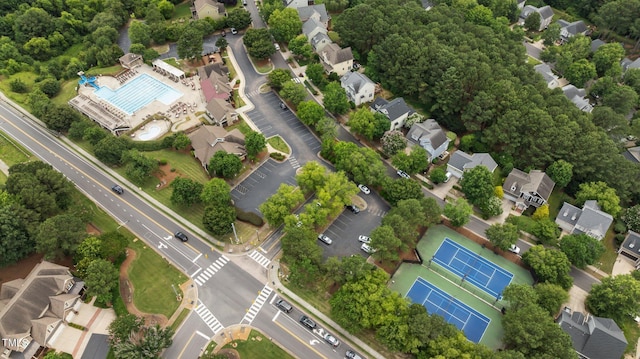 763 Heritage Arbor Dr, Wake Forest, NC 27587 - aerial view of property's location featuring nearby suburban area