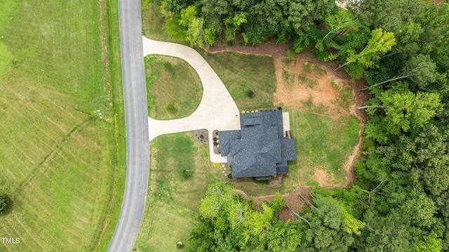 310 Hidden Lake Dr, Youngsville, NC 27596 - aerial view