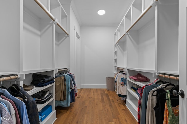 310 Hidden Lake Dr, Youngsville, NC 27596 - spacious closet with wood finished floors