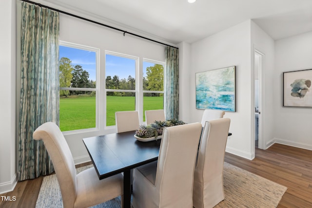 2808 Kempthorne Rd Lot 61, Cary, NC 27519 - dining space featuring wood finished floors