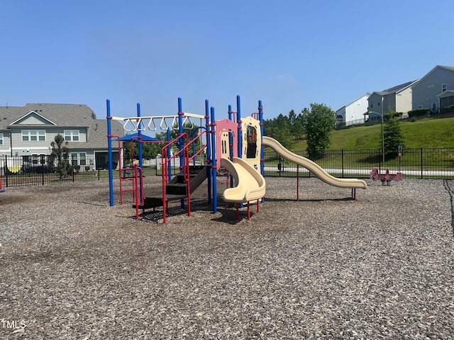 2002 Strickland Oak Way, Durham, NC 27703 - communal playground featuring a residential view